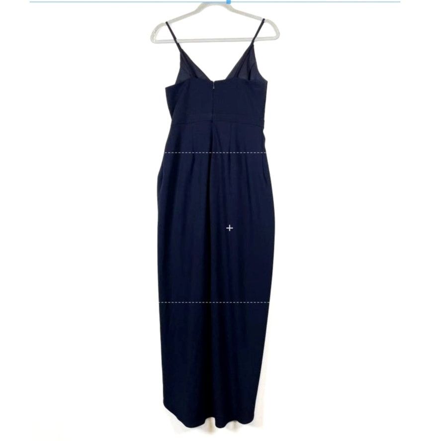 Anthropologie New BHLDN Lyra V-Neck Faux-Wrap Stretch Crepe Dress $198 22 Size 3XL / US 20-22 - 6 Thumbnail