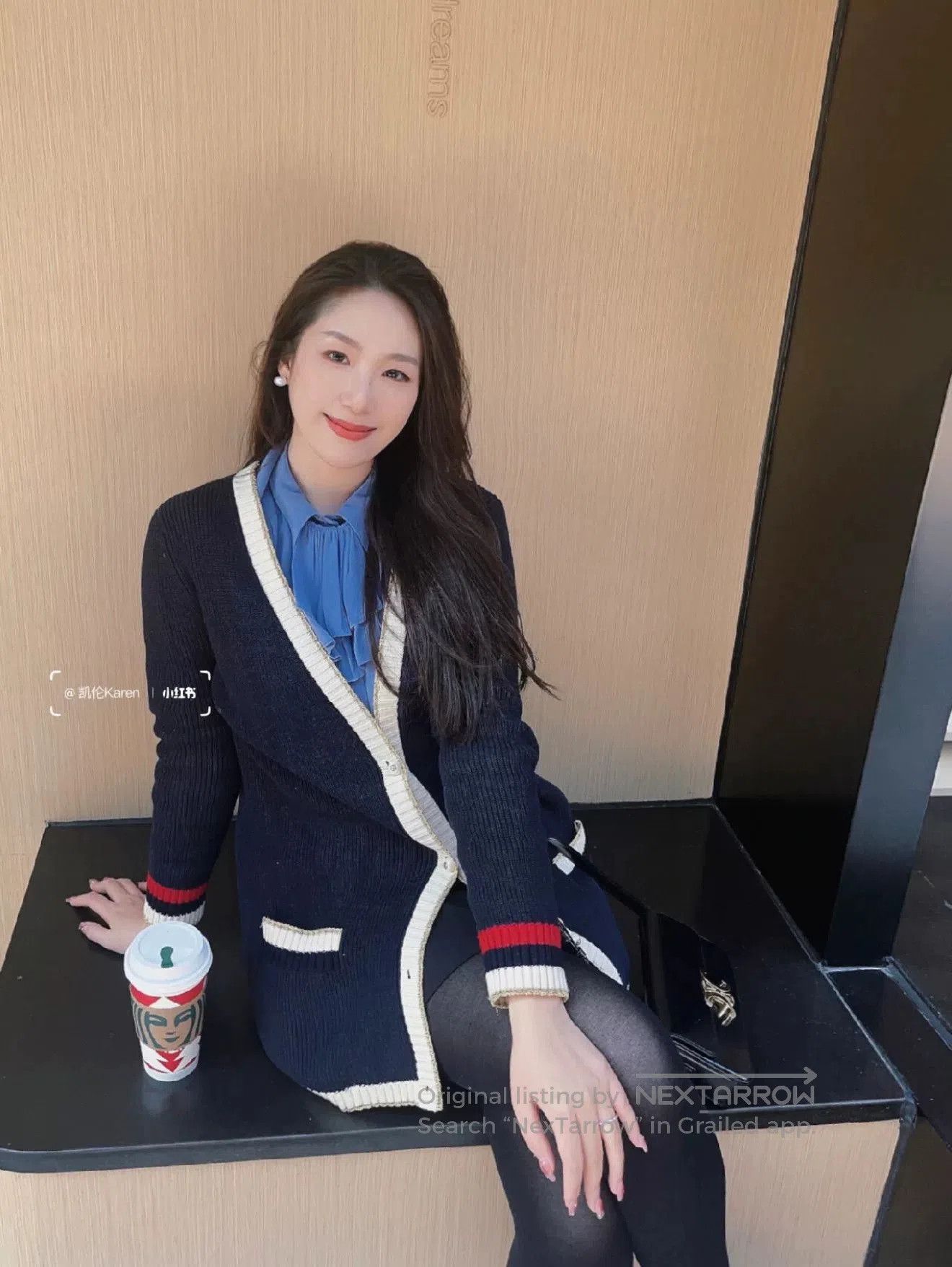 Gucci Gucci Pearl Button Knitted Cardigan. Size S / US 4 / IT 40 - 1 Thumbnail