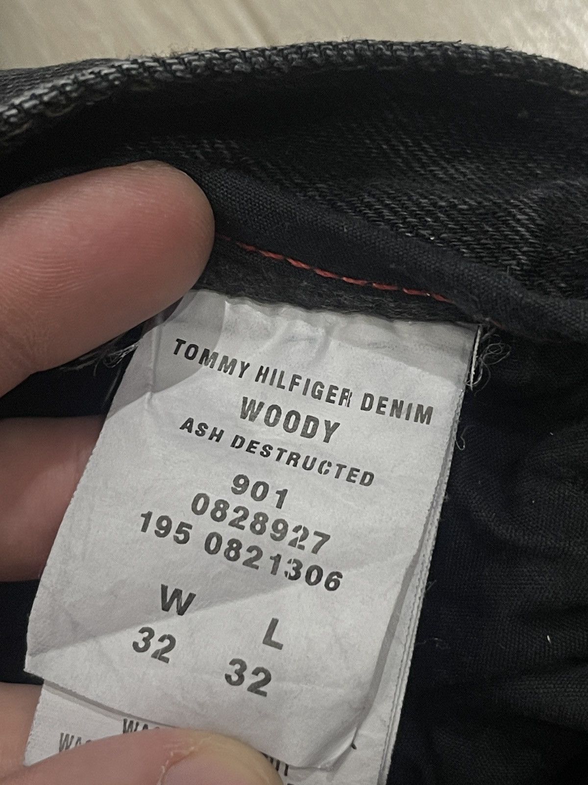 Tommy Hilfiger Tommy Hilfiger vintage jeans black rare woody 32 Size US 32 / EU 48 - 10 Thumbnail