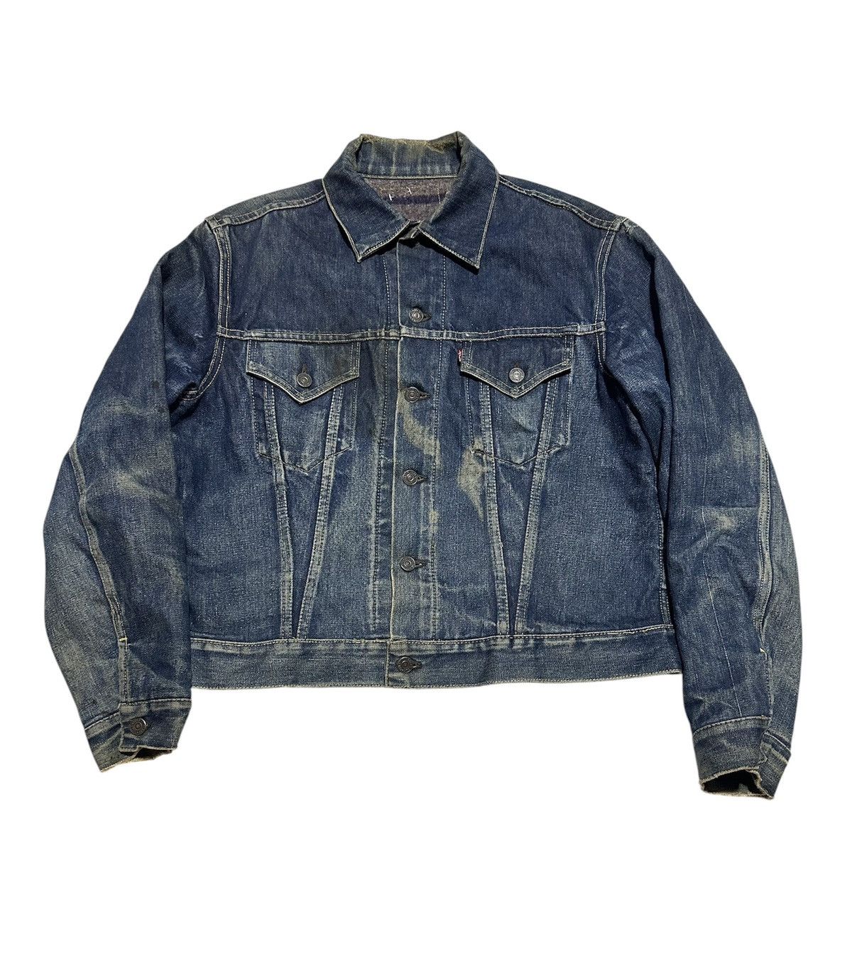 Levi's Vtg 60s 559 denim type 3 trucker jacket stamp button 17 Size US L / EU 52-54 / 3 - 1 Thumbnail