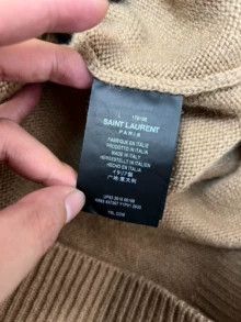 Saint Laurent Paris Authentic Saint Laurent camel wool sweater Size US L / EU 52-54 / 3 - 5 Thumbnail