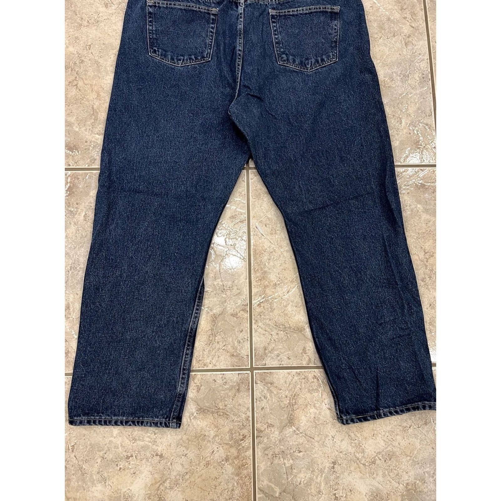 Wrangler VINTAGE Wrangler Jeans 44X30 Relaxed Straight Denim Blue Men's Jeans Size US 44 / EU 60 - 2 Thumbnail