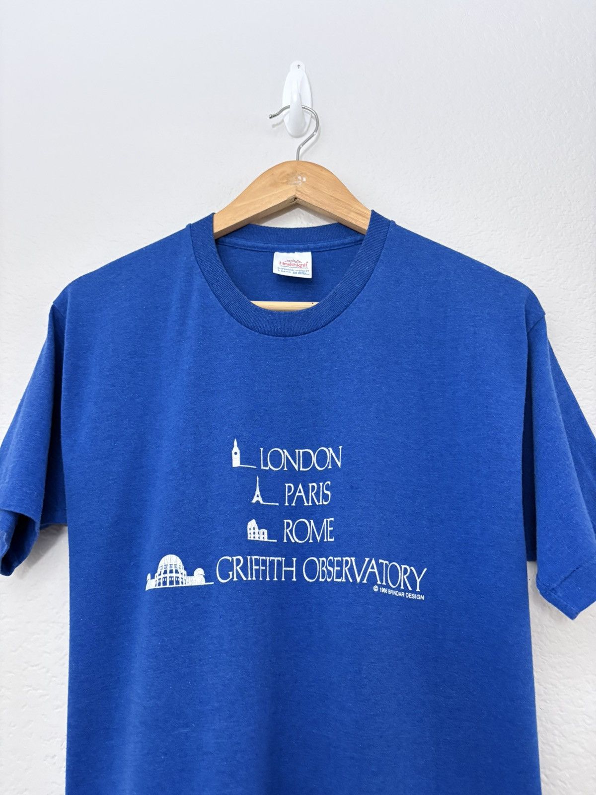 Vintage 80’s Griffith Observatory Vintage 80’s 50/50 Heathknit Tee Size US L / EU 52-54 / 3 - 2 Thumbnail