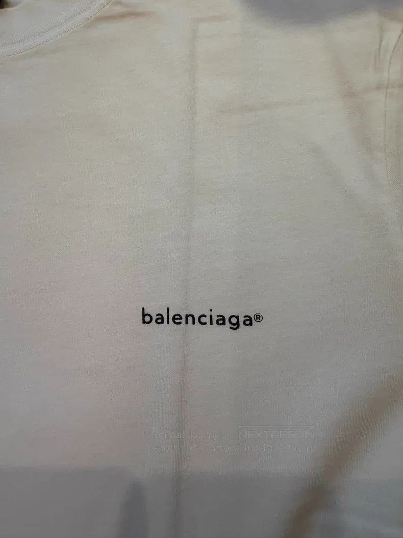 Balenciaga Balenciaga Short Sleeve T-Shirt Size US XL / EU 56 / 4 - 2 Thumbnail