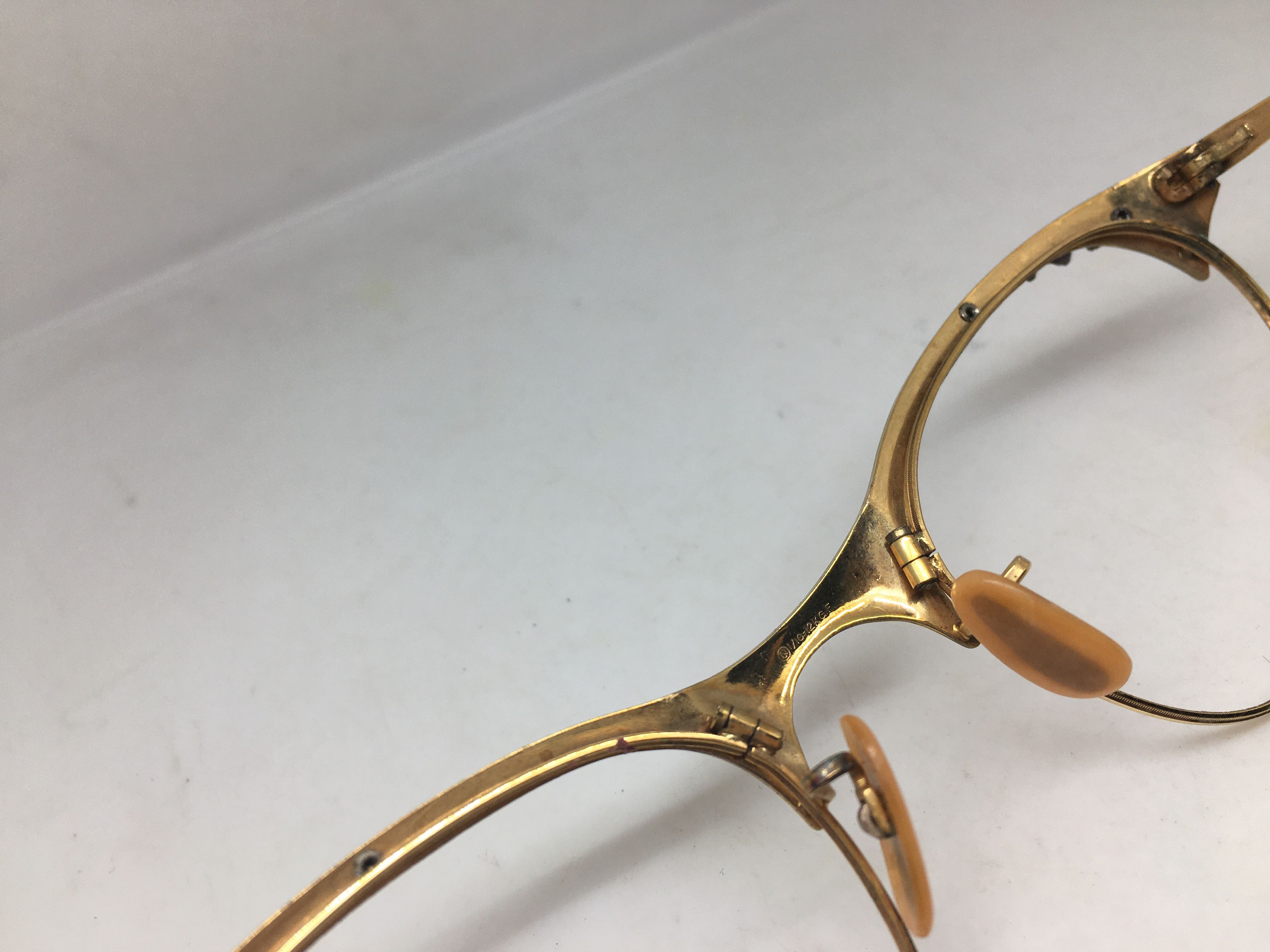 Vintage Vintage Diva Cateye Gold-filled Eyeglasses Frame Size ONE SIZE - 5 Thumbnail