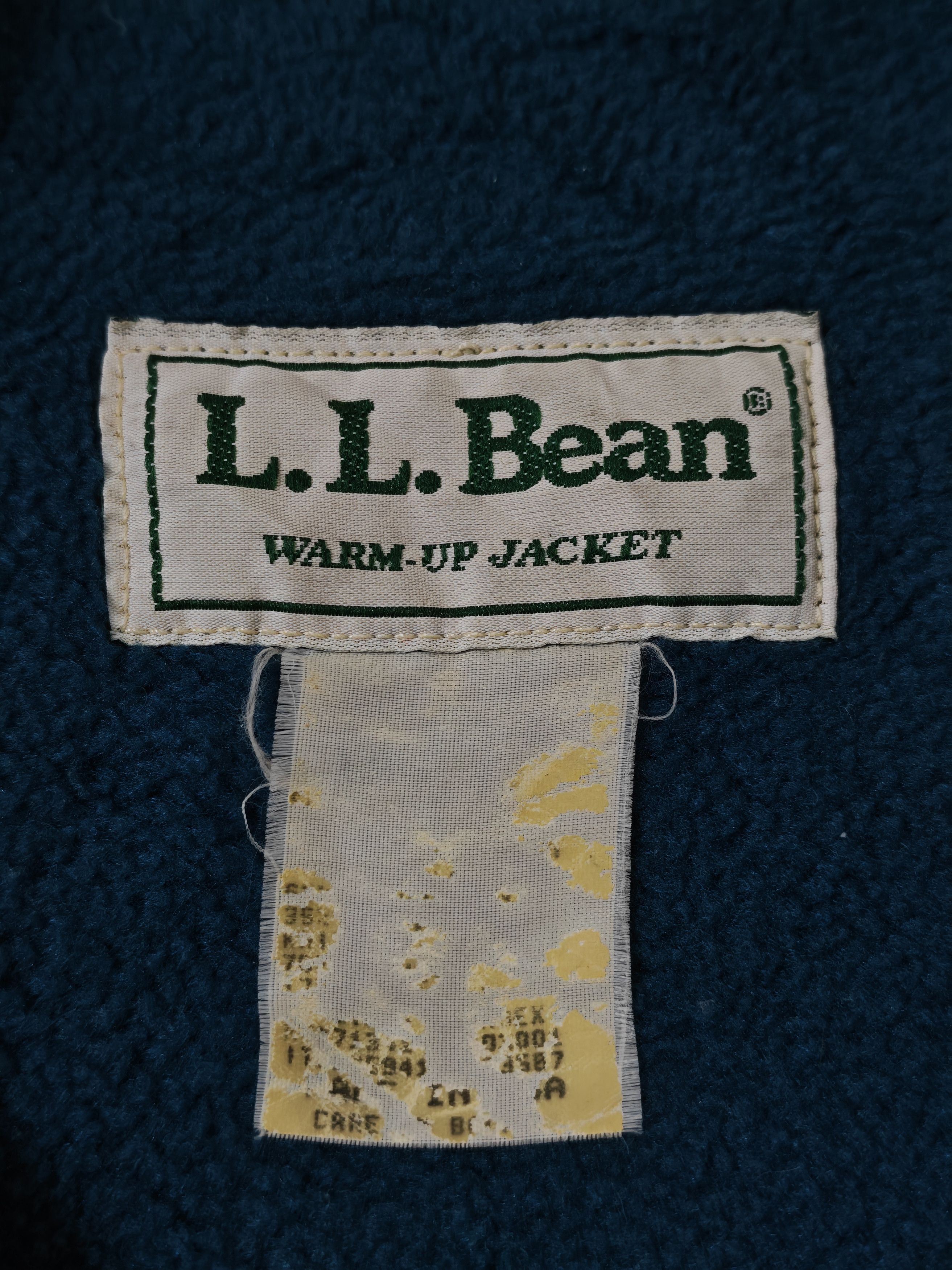 L.L. Bean Vintage 90s L.L Bean Fleece lined Bomber Jacket Made in USA Size US L / EU 52-54 / 3 - 7 Thumbnail