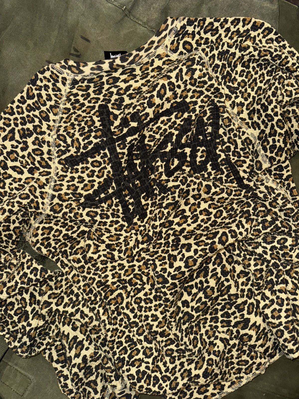 Stussy Stussy Basic Thermal Leopard Size US L / EU 52-54 / 3 - 2 Thumbnail