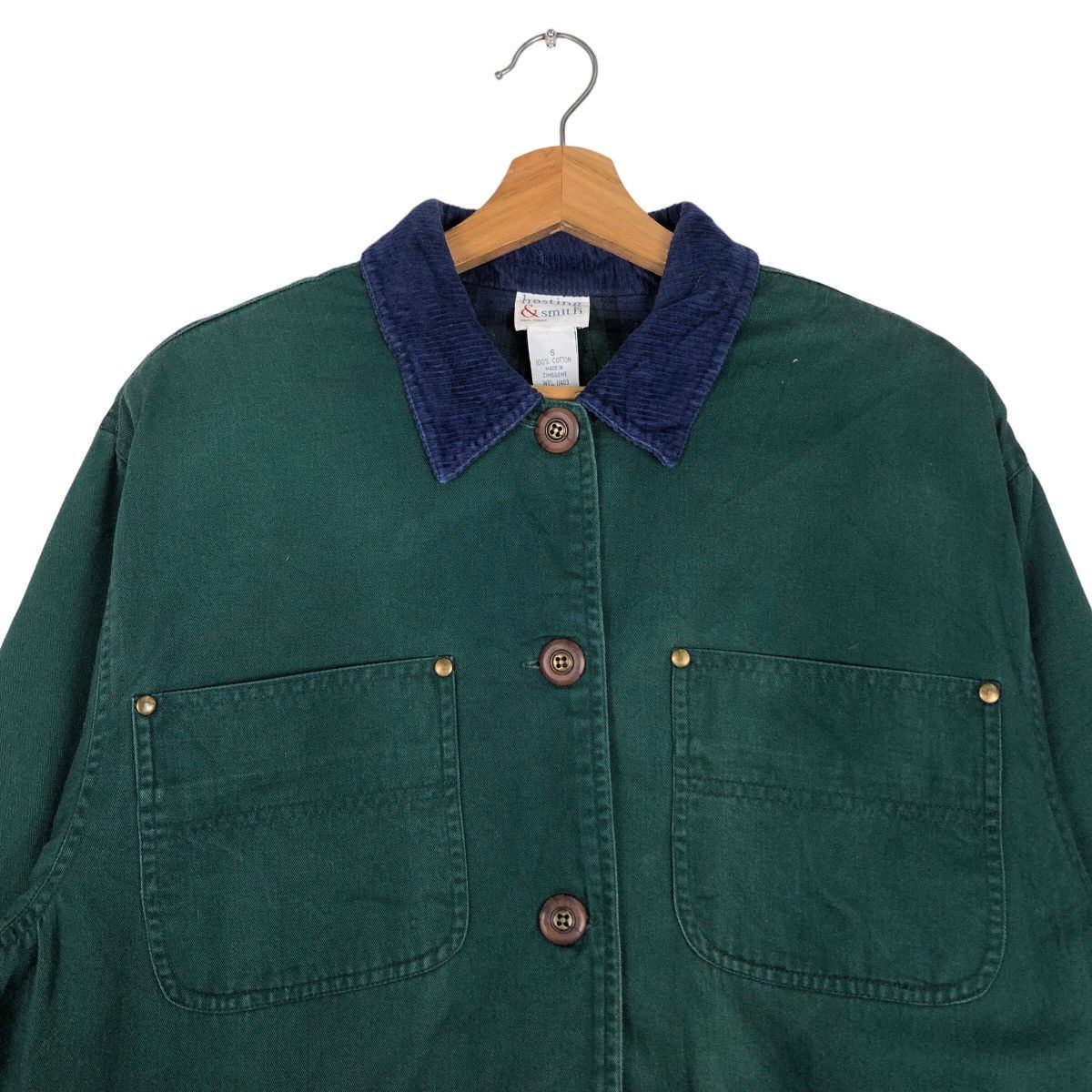 Japanese Brand 🔥Vtg Chore Jacket Hasting & Smith Blanket Lining Tartan Size US S / EU 44-46 / 1 - 3 Thumbnail