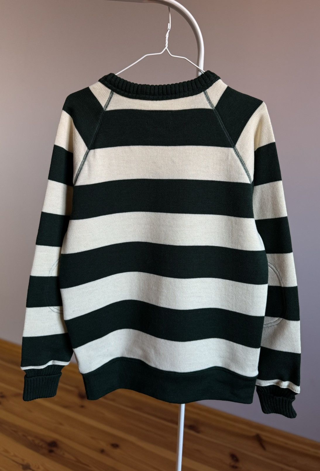 Dehen 1920 Dehen 1920 Wool Sweaters Striped Naval Crew Size US M / EU 48-50 / 2 - 7 Thumbnail