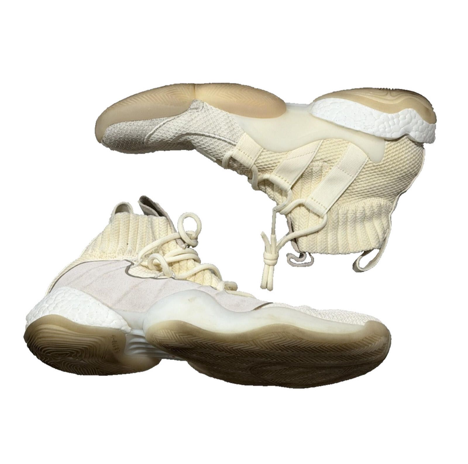 Adidas Size 12.5 - Adidas Crazy BYW X Cream White Size US 12.5 / EU 45-46 - 1 Thumbnail
