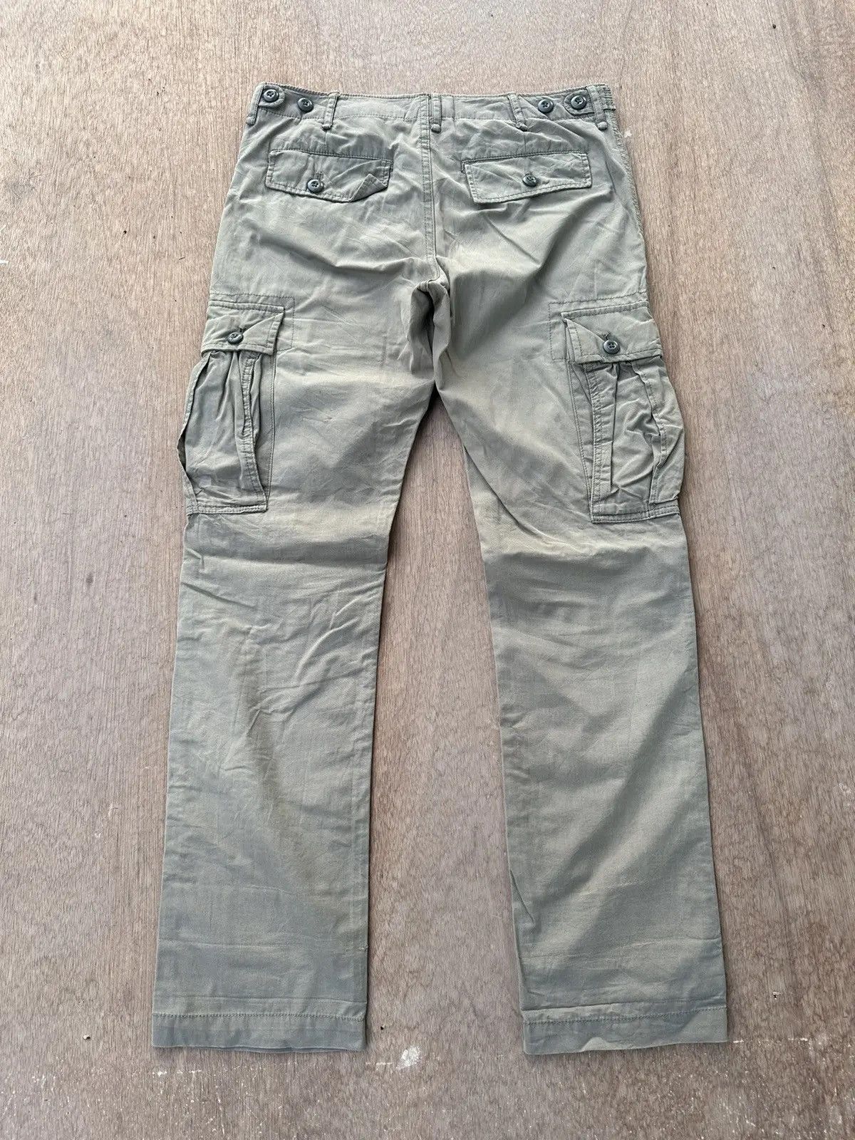 Gap GAP UTILITY FADED TACTICAL FIELD JUNGLES CARGO PANTS Size US 30 / EU 46 - 11 Thumbnail