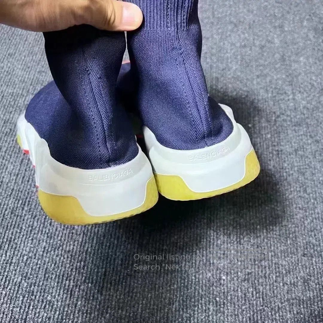 Balenciaga Balenciaga Double B Logo Sock Sneakers. Size US 10 / EU 43 - 5 Thumbnail