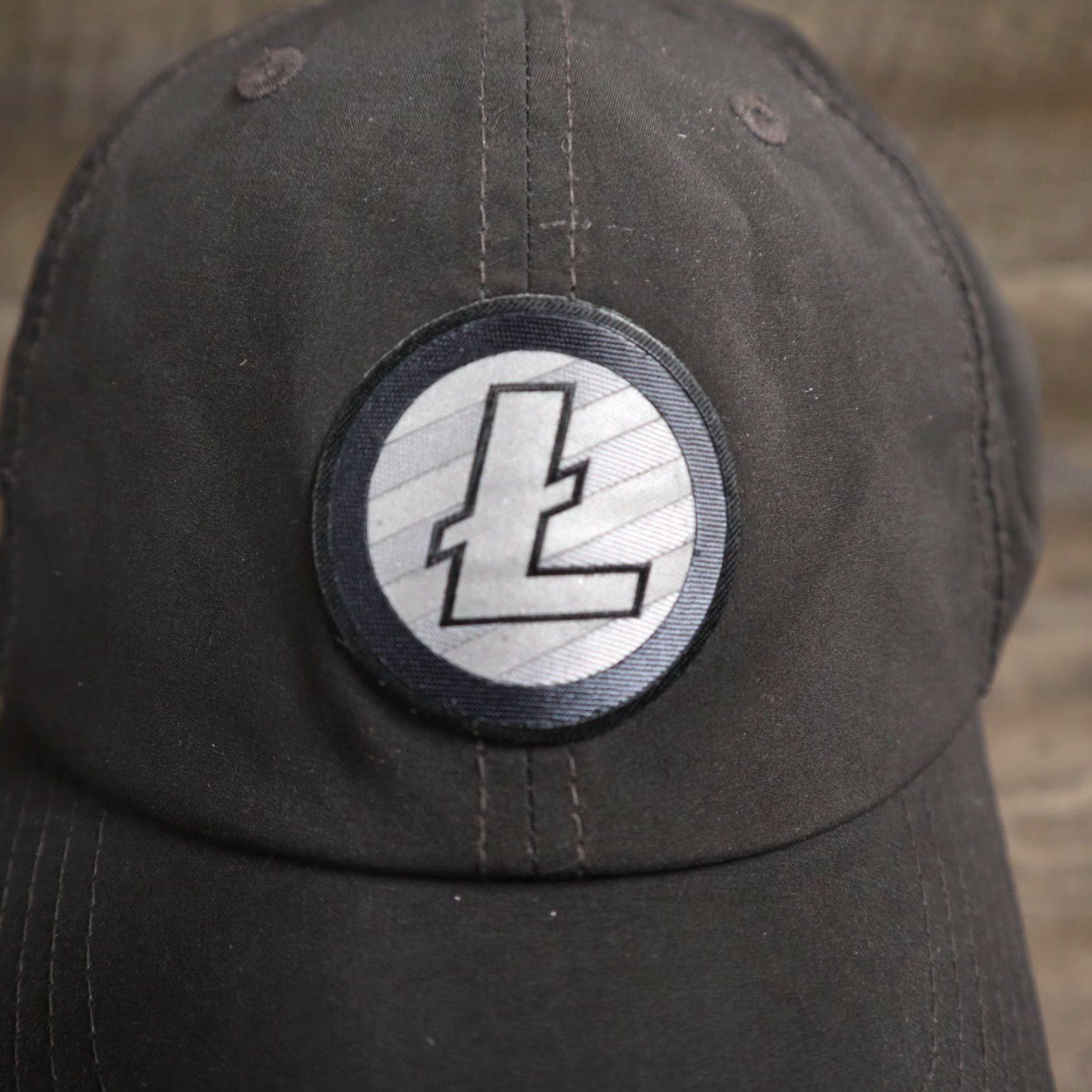 Vintage Litecoin Cryptocurrency Hat Unisex Adults Adjustable Cotton Gray Tech Design Baseball Cap Size ONE SIZE - 2 Thumbnail