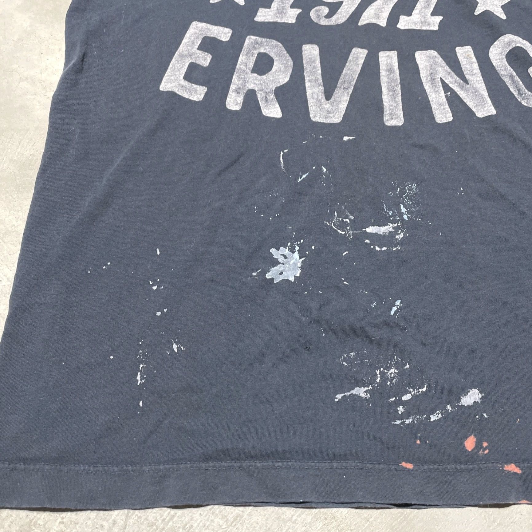 Roots Roots of Fight Julius Erving Basketball Shirt Short Sleeve Crew Neck M Black Cotton Men T-Shirt Vintage No SZ M Size US M / EU 48-50 / 2 - 6 Thumbnail