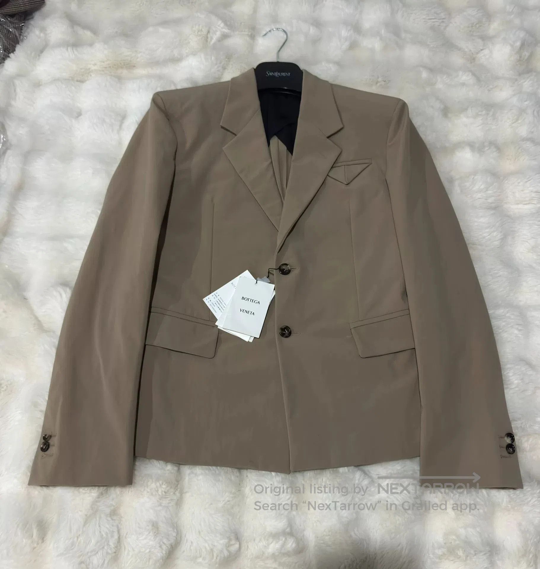 Bottega Veneta Bottega Veneta Men's Triangle Logo Blazer. Size US M / EU 48-50 / 2 - 1 Thumbnail