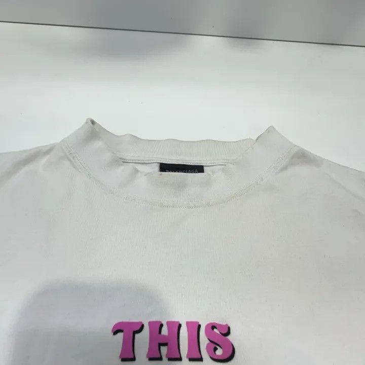 Balenciaga Balenciaga Balenciaga Logo Print Short Sleeve TShirt -2507 Size US L / EU 52-54 / 3 - 2 Thumbnail