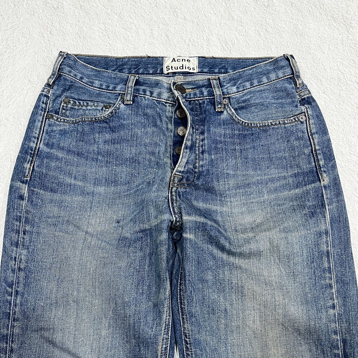 Acne Studios Acne Studios Stockholm Town Vintage Denim Pants Size US 30 / EU 46 - 2 Thumbnail