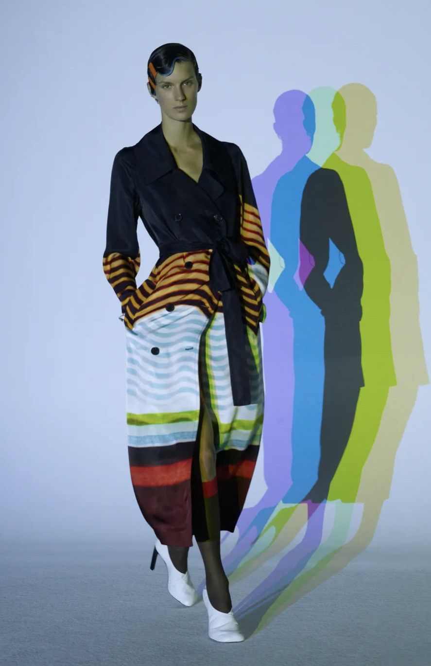 Dries Van Noten Dries Van Noten SS21 Len Lye Printed Romper w/ Apron Skirt Size 26" / US 2 / IT 38 - 22 Thumbnail