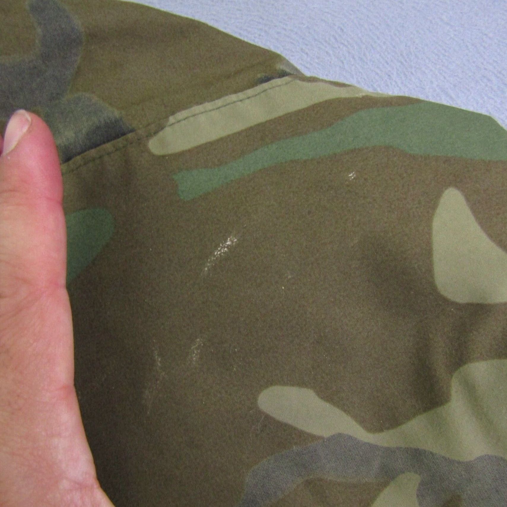 Vintage VINTAGE US Army Cold Weather Field Jacket Camo Medium Long Green Woodland 90s Mens Size US M / EU 48-50 / 2 - 5 Thumbnail