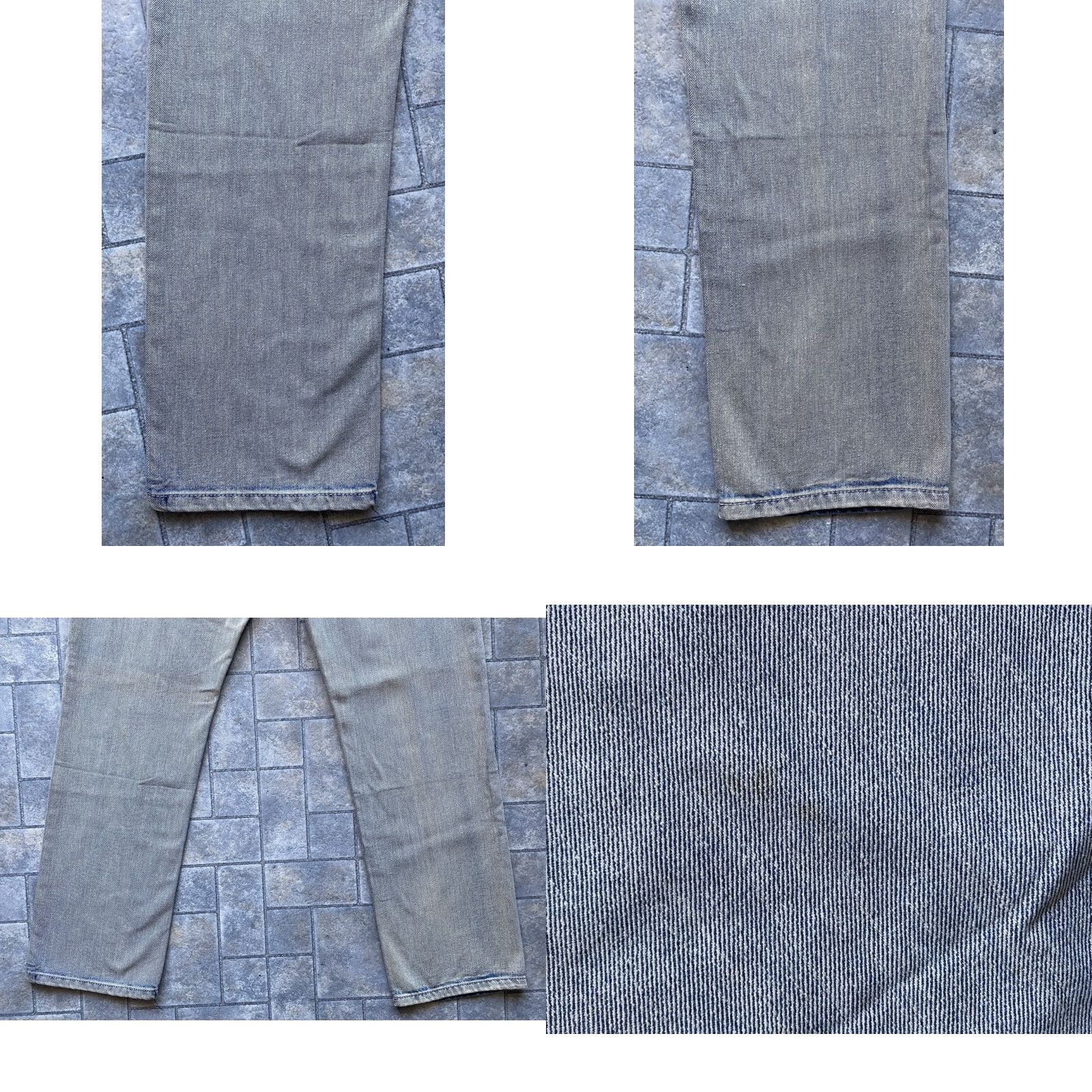 Giorgio Armani Giorgio Armani Jeans Men Embroidered Logo Leather Accents Size 36 Regular See Photos See Photos Pockets Size US 36 / EU 52 - 10 Thumbnail