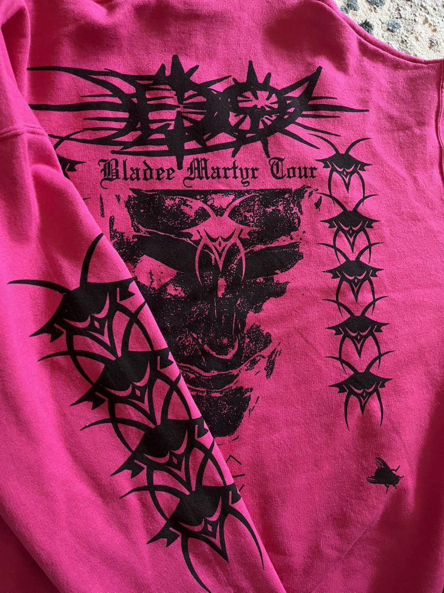 Drain Gang Bladee martyr tour acid rain hoodie Size US L / EU 52-54 / 3 - 2 Thumbnail