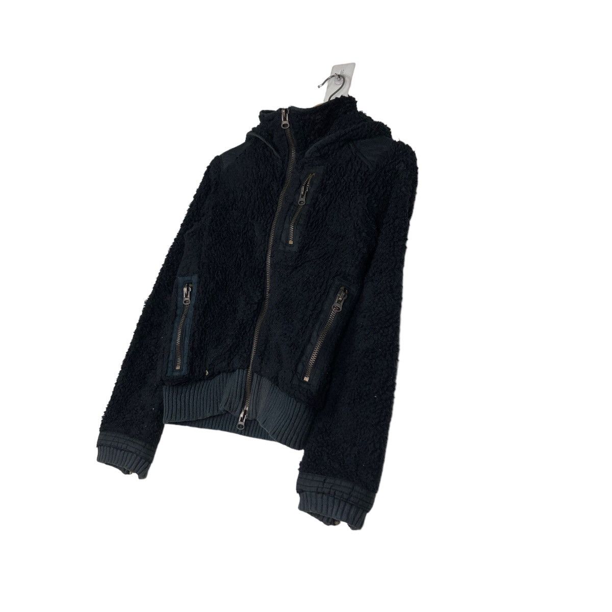 Hysteric Glamour Vintage Cropped Biker Jacket Shearling Classical Capistrano Size US M / EU 48-50 / 2 - 2 Thumbnail