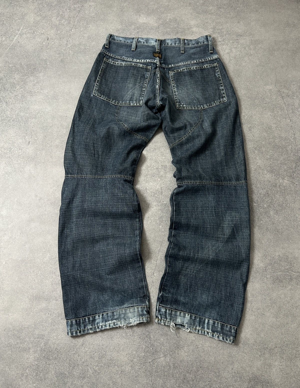 G-Star Vintage G-star Raw Elwood y2k distressed jeans 32/34 Size US 32 / EU 48 - 3 Thumbnail