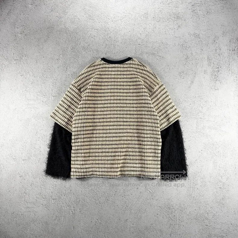 Song For The Mute Song For The Mute Faux Two-Piece Knit Sweater Size US M / EU 48-50 / 2 - 2 Thumbnail