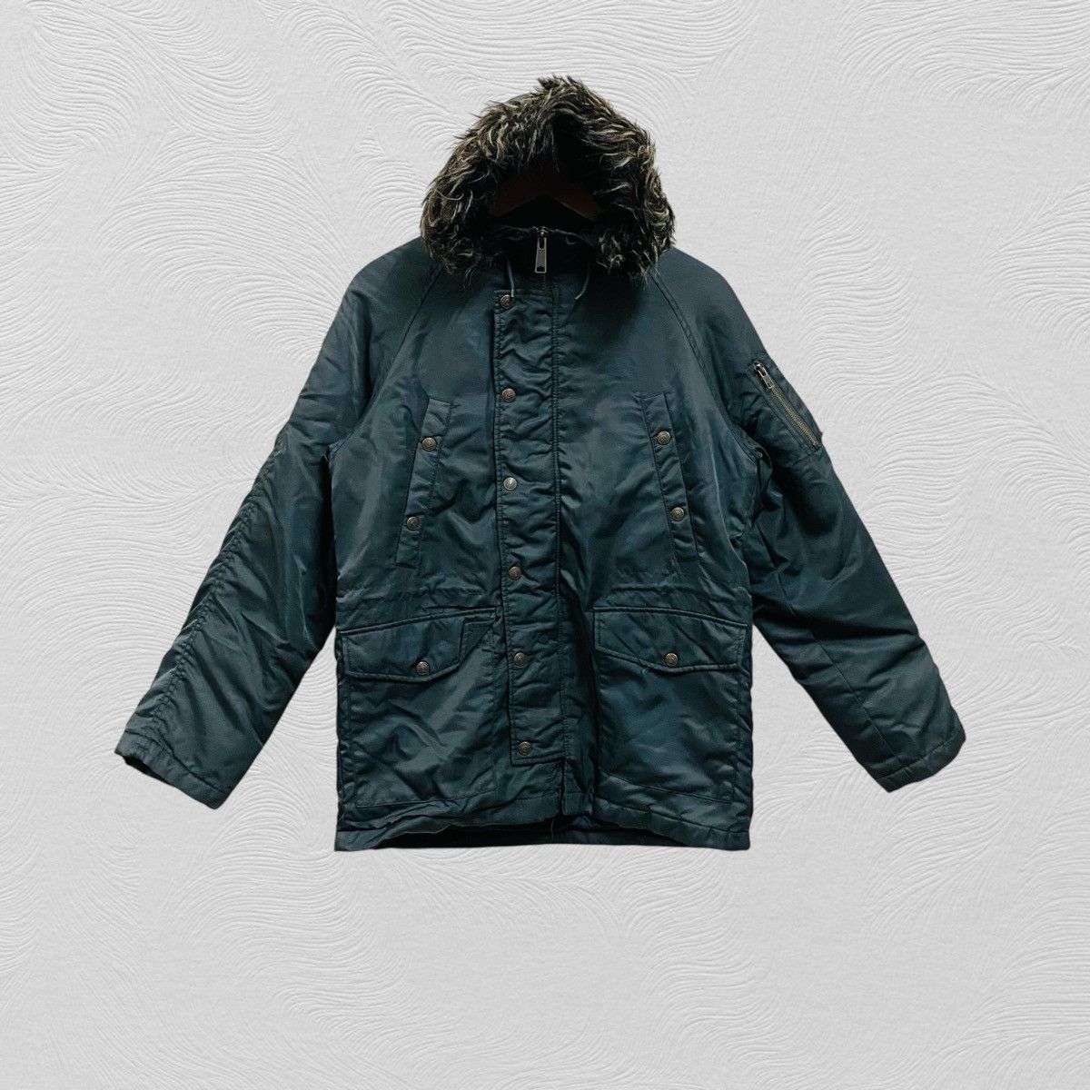 Smith's American Vintage smiths american jacket fur hoodie Size US L / EU 52-54 / 3 - 1 Thumbnail