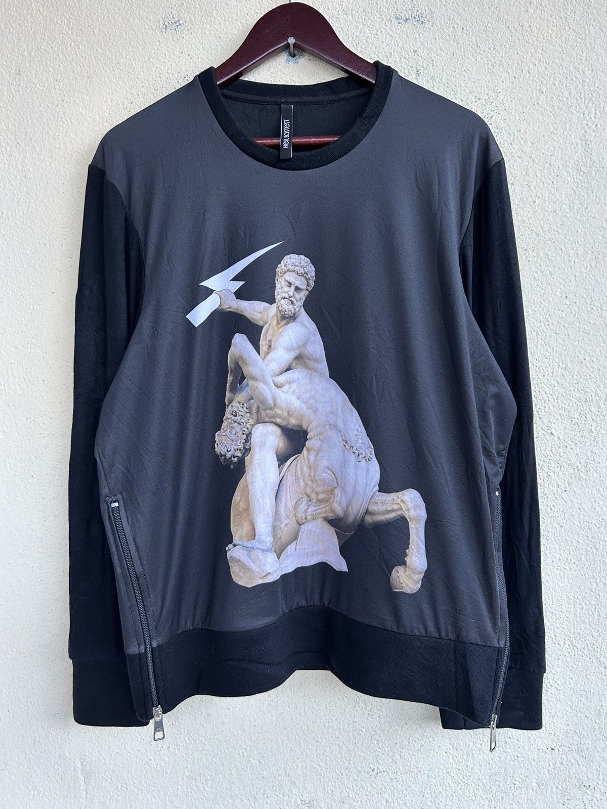 Neil Barrett Neil Barrett Sweatshirt Size US M / EU 48-50 / 2 - 1 Thumbnail