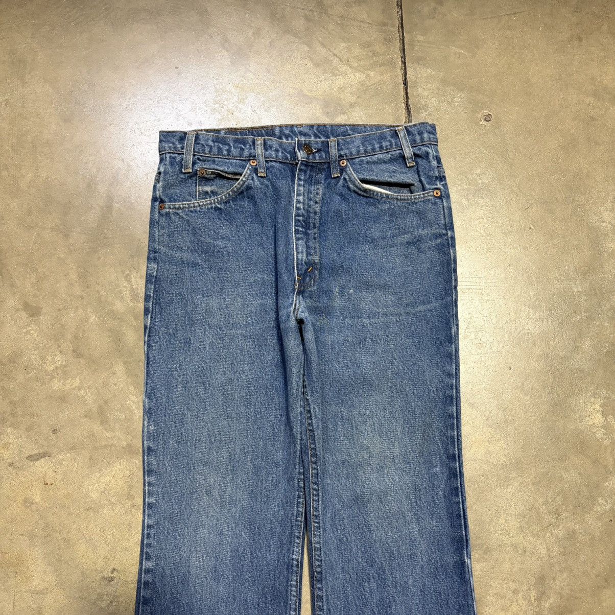 Levi's Vintage 80s Levis 517 Orange Tab Denim Jeans Bootcut USA Size US 32 / EU 48 - 8 Thumbnail