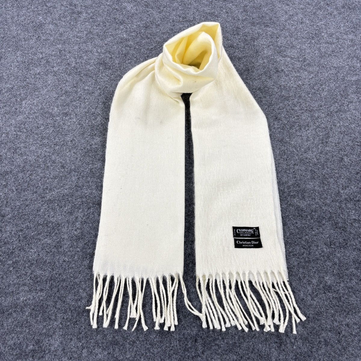 Christian Dior Monsieur Christian Dior Scarf # D746 # Muffler # Neckwear Size ONE SIZE - 1 Thumbnail