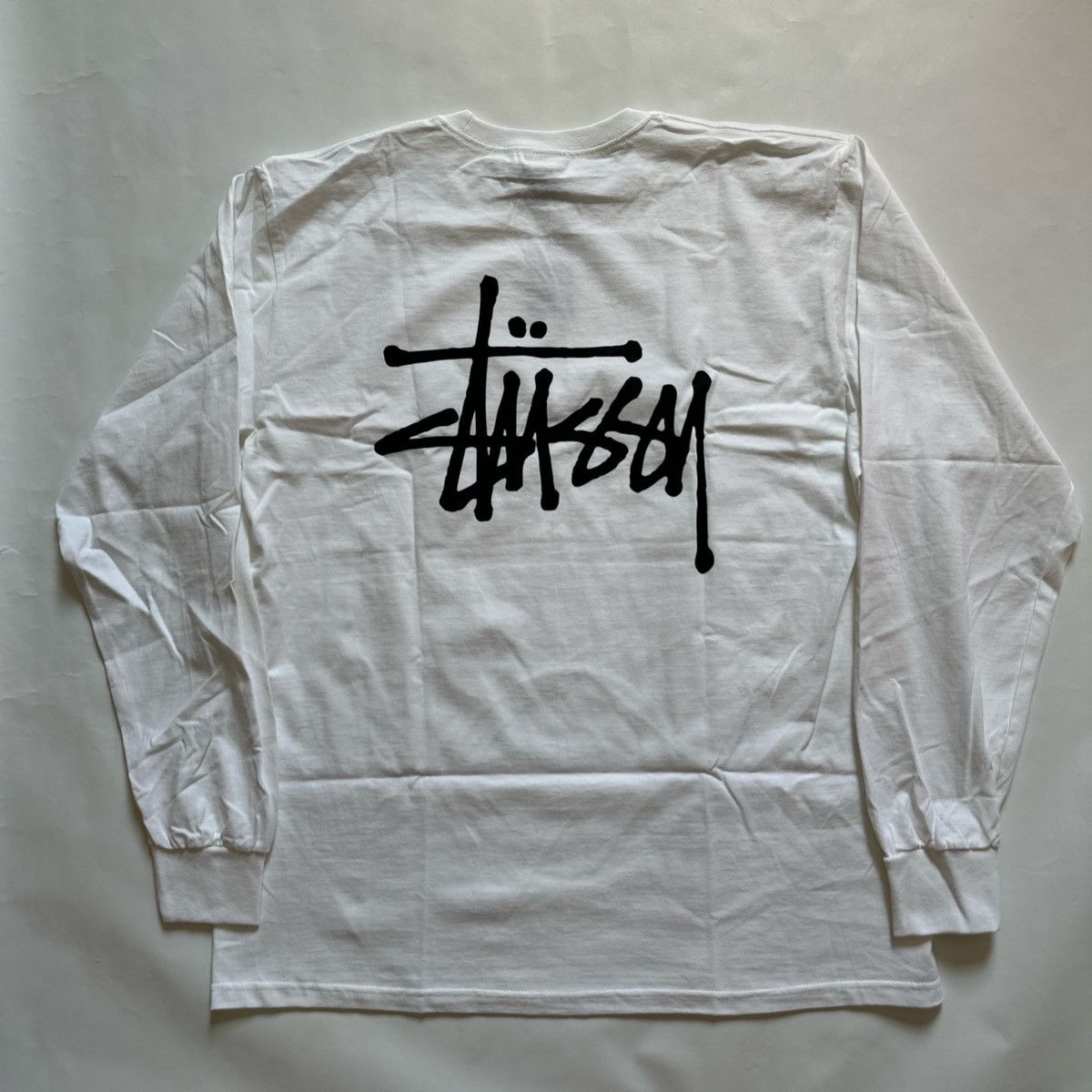 ★関税込★Stussy★Stussy RIB CAGE 3M LS TEE★White Stussy Stussy Rib Cage Tee White Large | Grailed