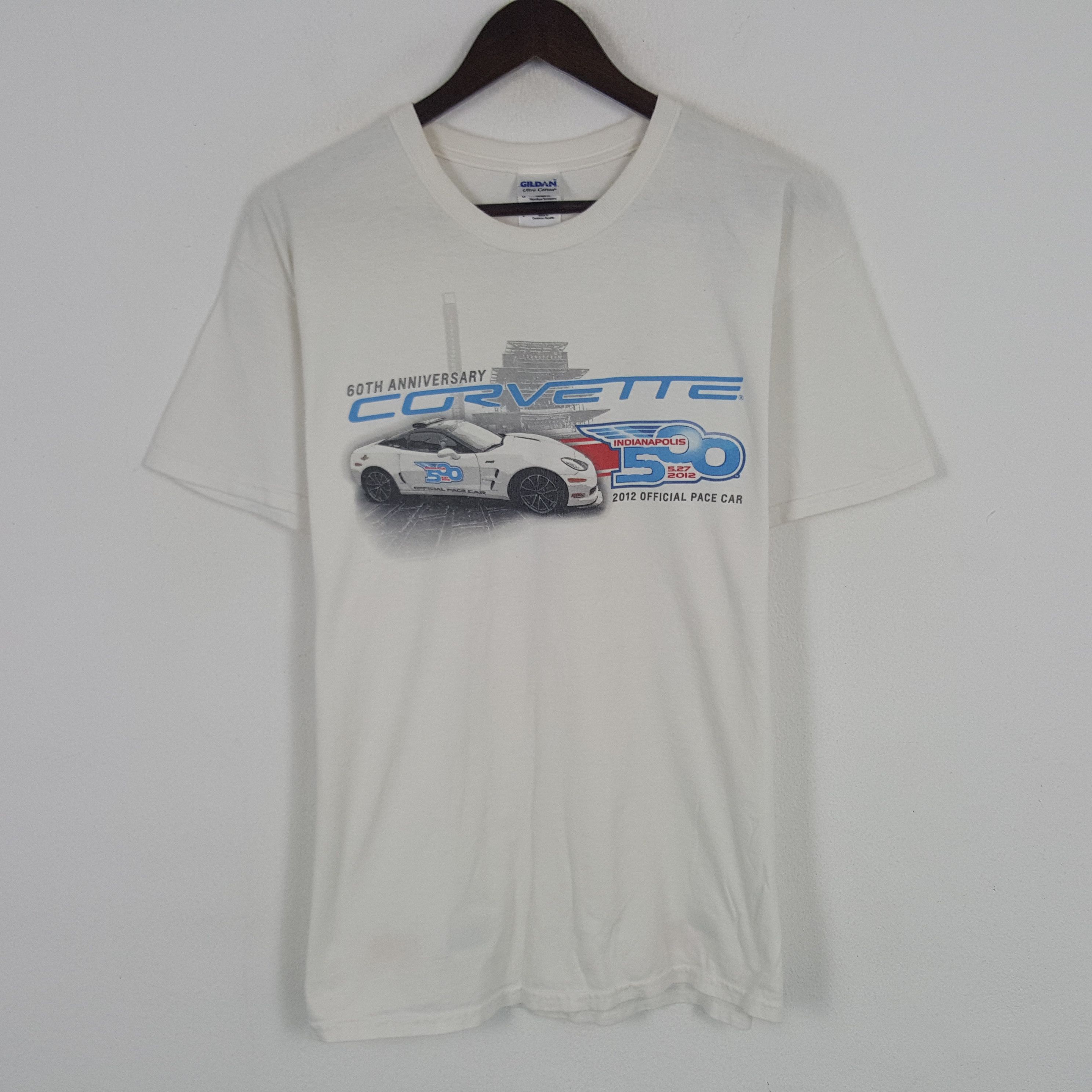 Chevrolet × Vintage Vintage Corvette Car Racing Tshirt Size US L / EU 52-54 / 3 - 1 Thumbnail