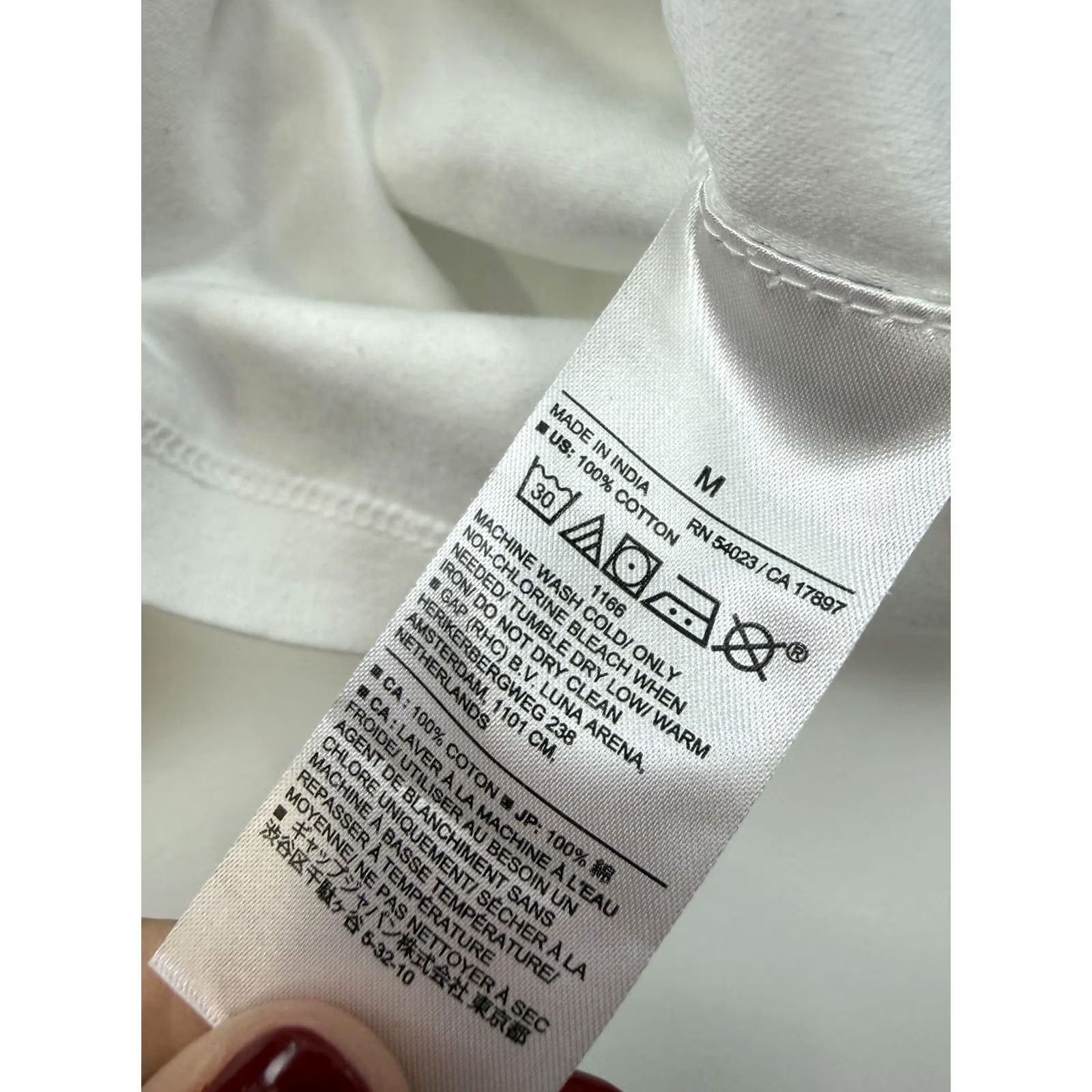 Banana Republic Banana Republic Polo Shirt Mens Medium White Luxe Touch Cotton Casual Top Size US M / EU 48-50 / 2 - 4 Thumbnail