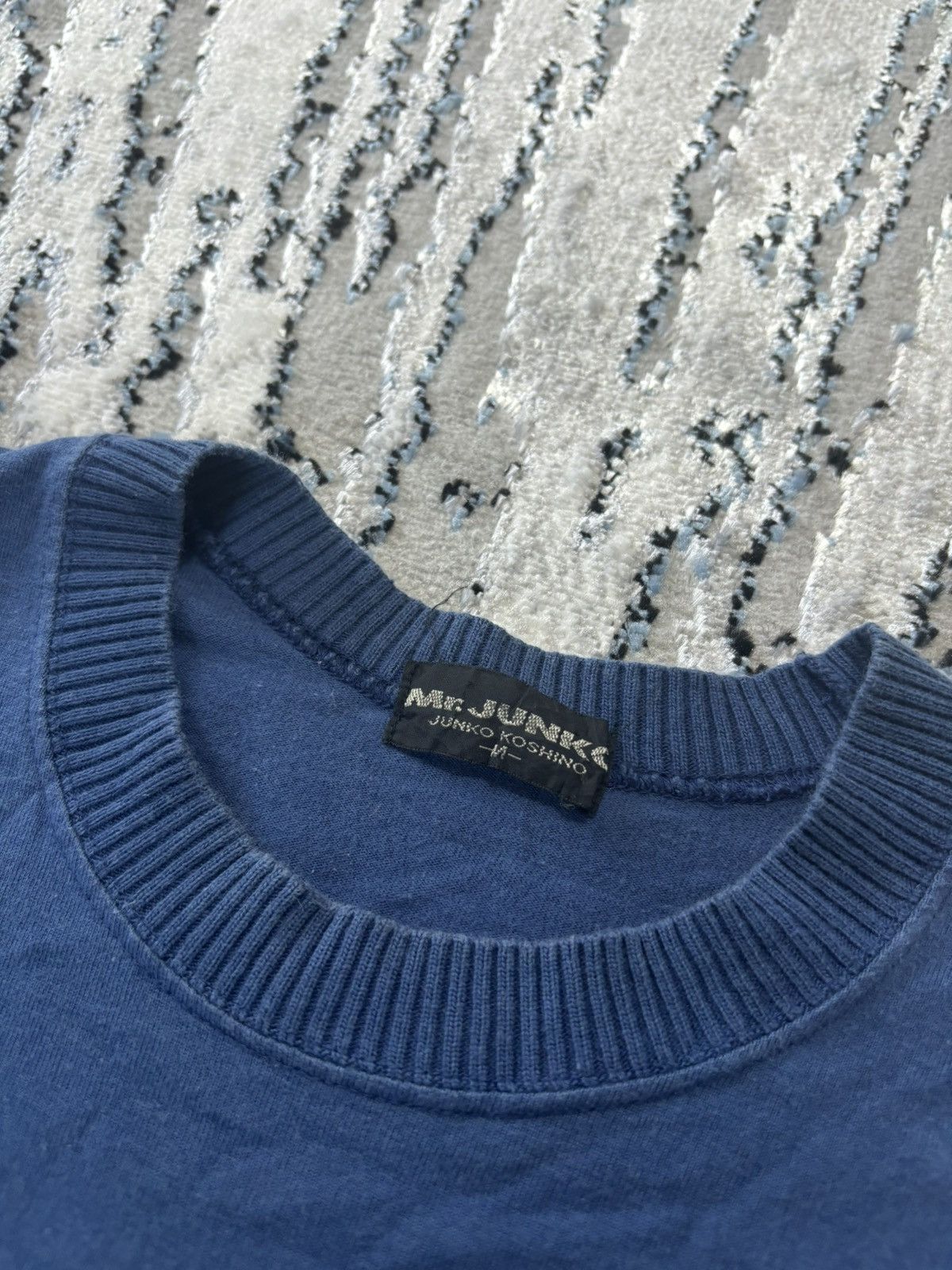 Japanese Brand Mr. Junko Big Logo T shirt Japanese Designer Archive Tee 90s Size US L / EU 52-54 / 3 - 3 Thumbnail