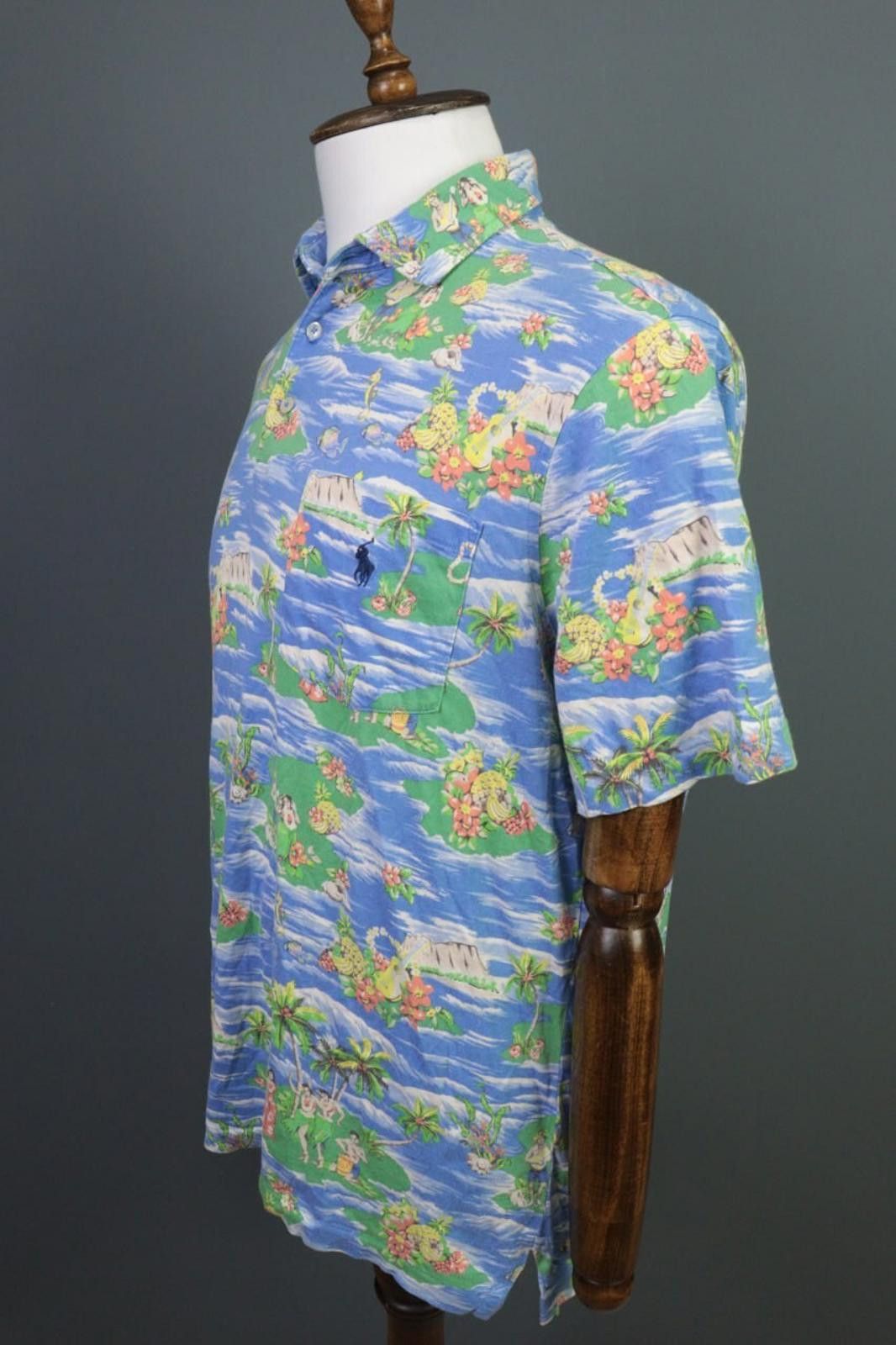 Polo Ralph Lauren Polo Ralph Lauren Multicolor Hawaii Sport Polo Shirt Size M Size US M / EU 48-50 / 2 - 8 Thumbnail