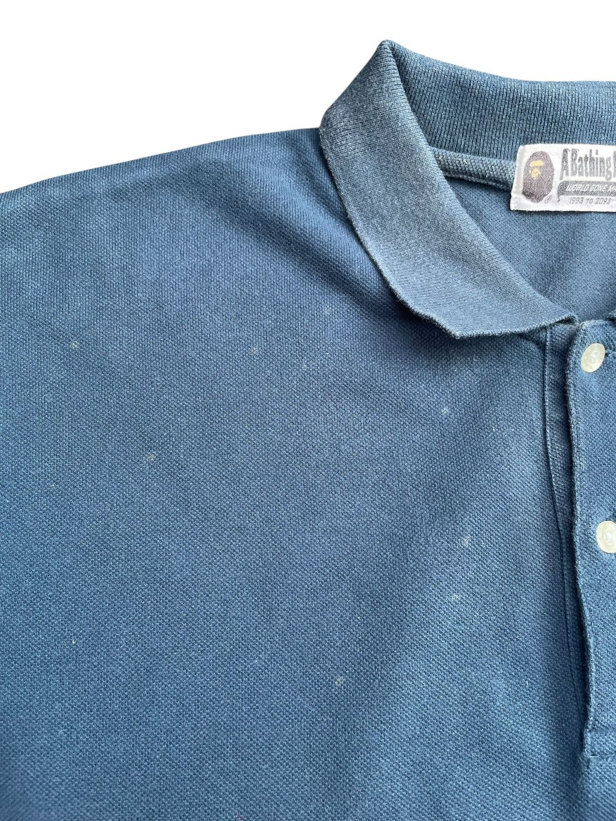 Bape Vintage Bape Polo Tshirt Size US L / EU 52-54 / 3 - 5 Thumbnail