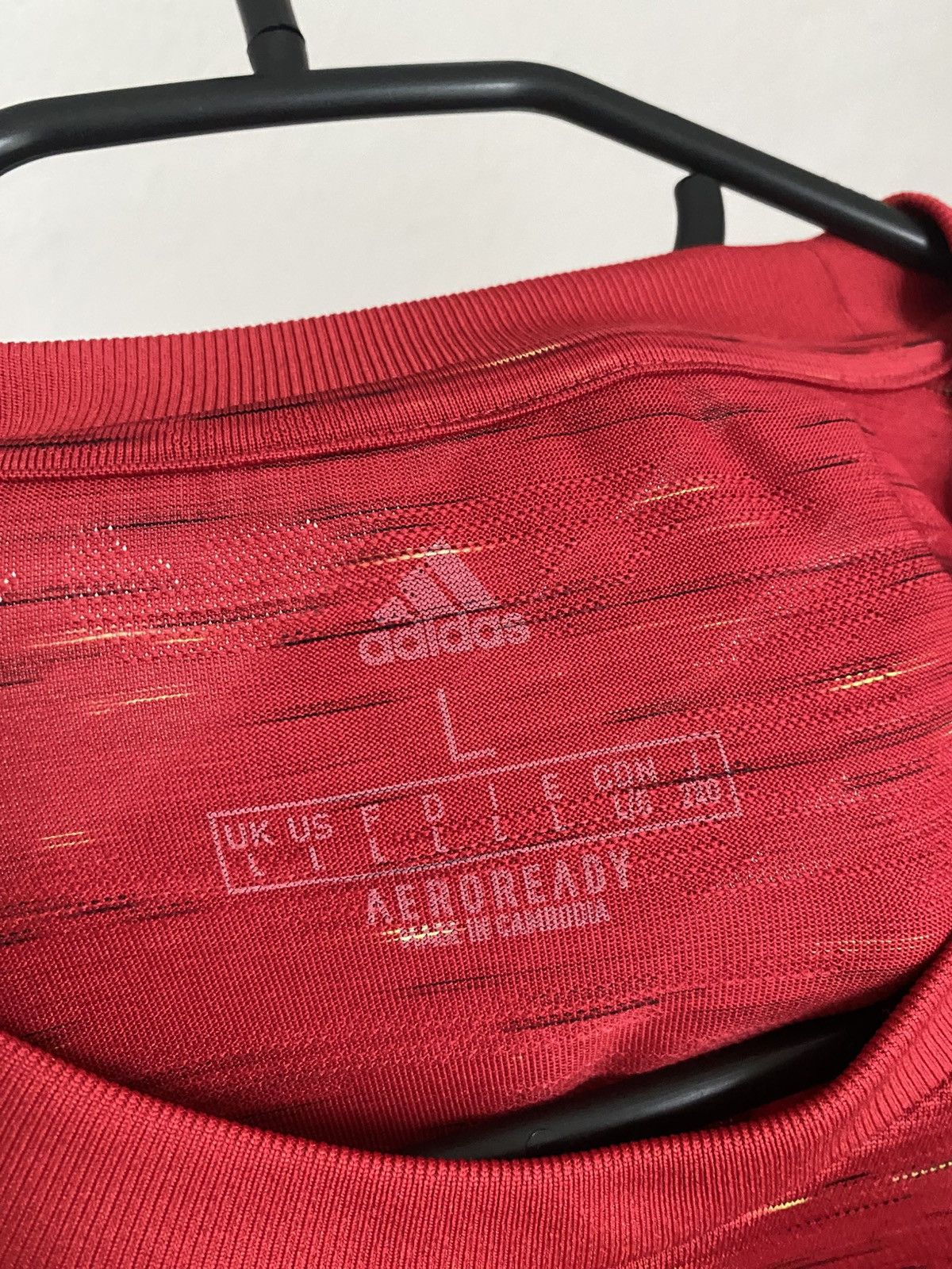 Adidas Manchester United 2020 2021 Home Soccer Jersey PSG Milan Size US L / EU 52-54 / 3 - 8 Thumbnail