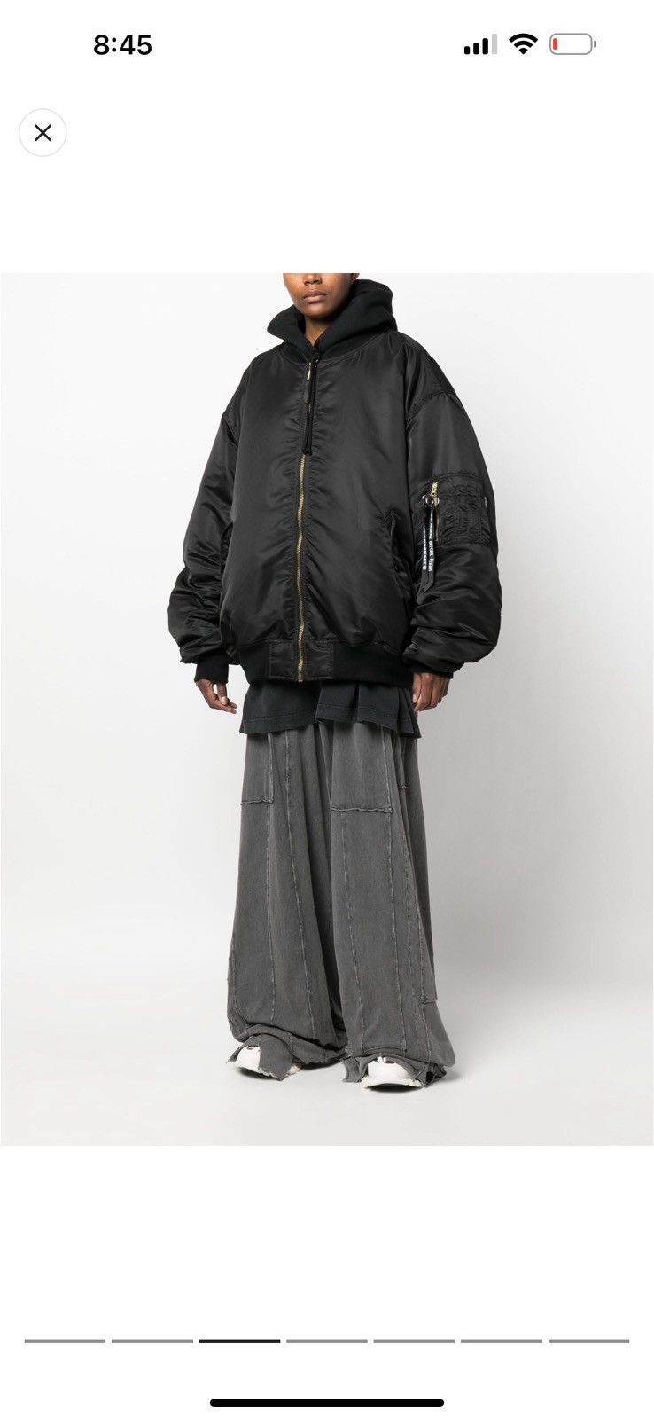 Vetements Vetements bomber zip up reversible Jacket Size US M / EU 48-50 / 2 - 3 Thumbnail