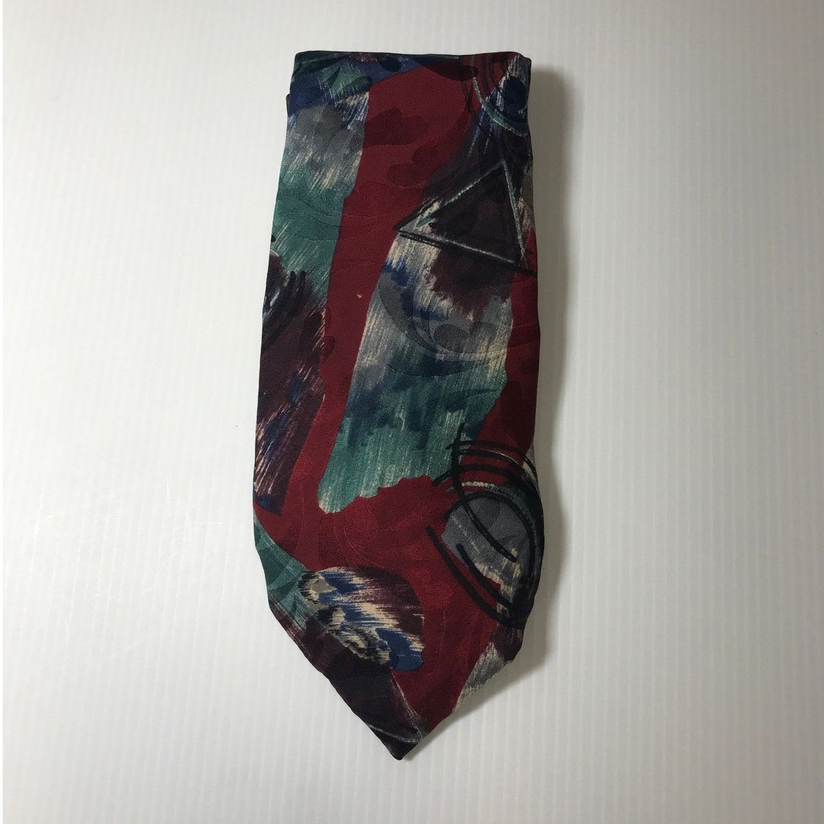 Other Wembley Vintage Abstract Silk Necktie Size ONE SIZE - 1 Thumbnail