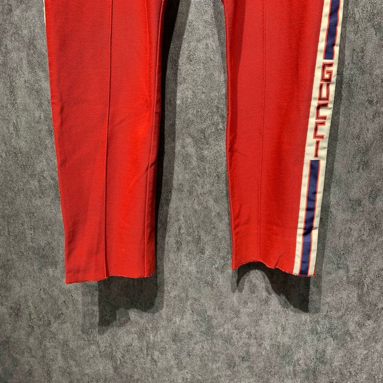 Gucci Gucci Red side logo sweatpants 2501-Nextarrow Size US 32 / EU 48 - 8 Thumbnail