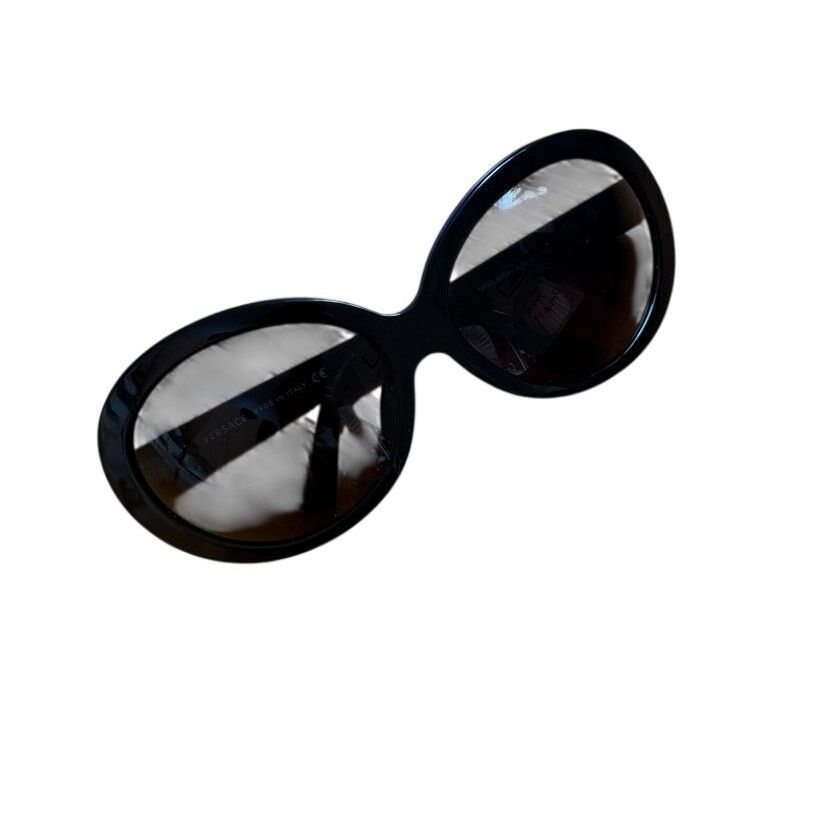 Versace Vintage Versace Black Sunglasses Size ONE SIZE - 2 Thumbnail