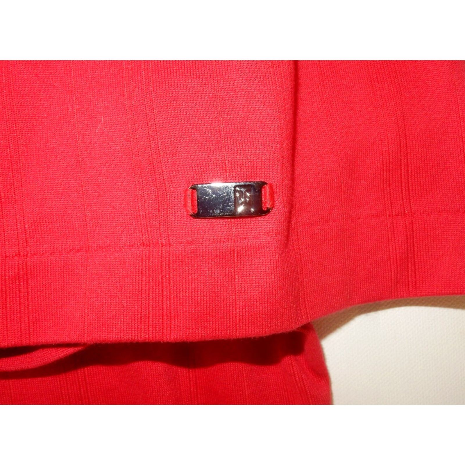 Nike Nike Men's Polo Shirt L Red Solid Short Sleeve Sportswear Golf Tennis Size US L / EU 52-54 / 3 - 2 Thumbnail