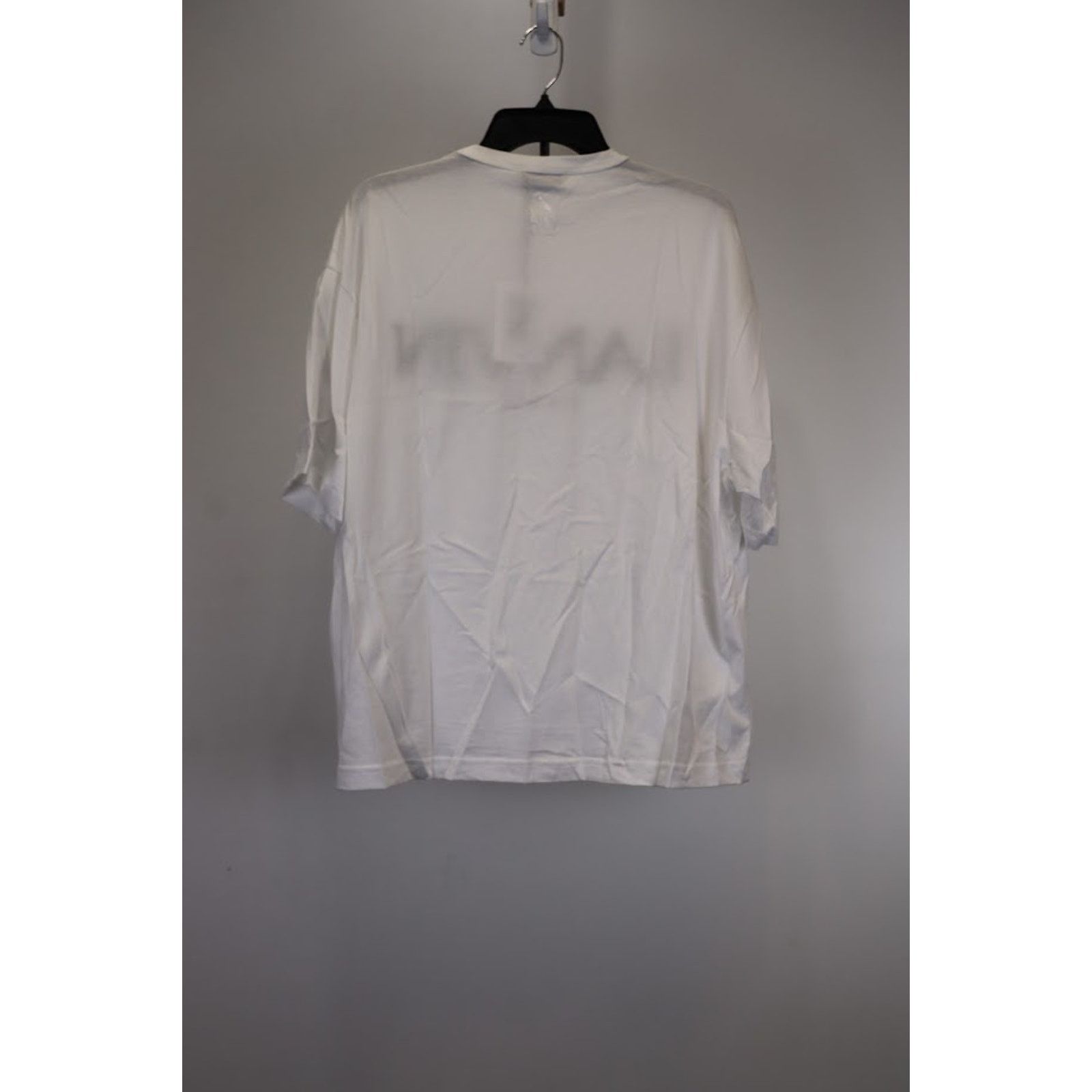 Lanvin o1rshd1 Embroidered Oversize T-Shirt in Optic White Size US XL / EU 56 / 4 - 8 Thumbnail