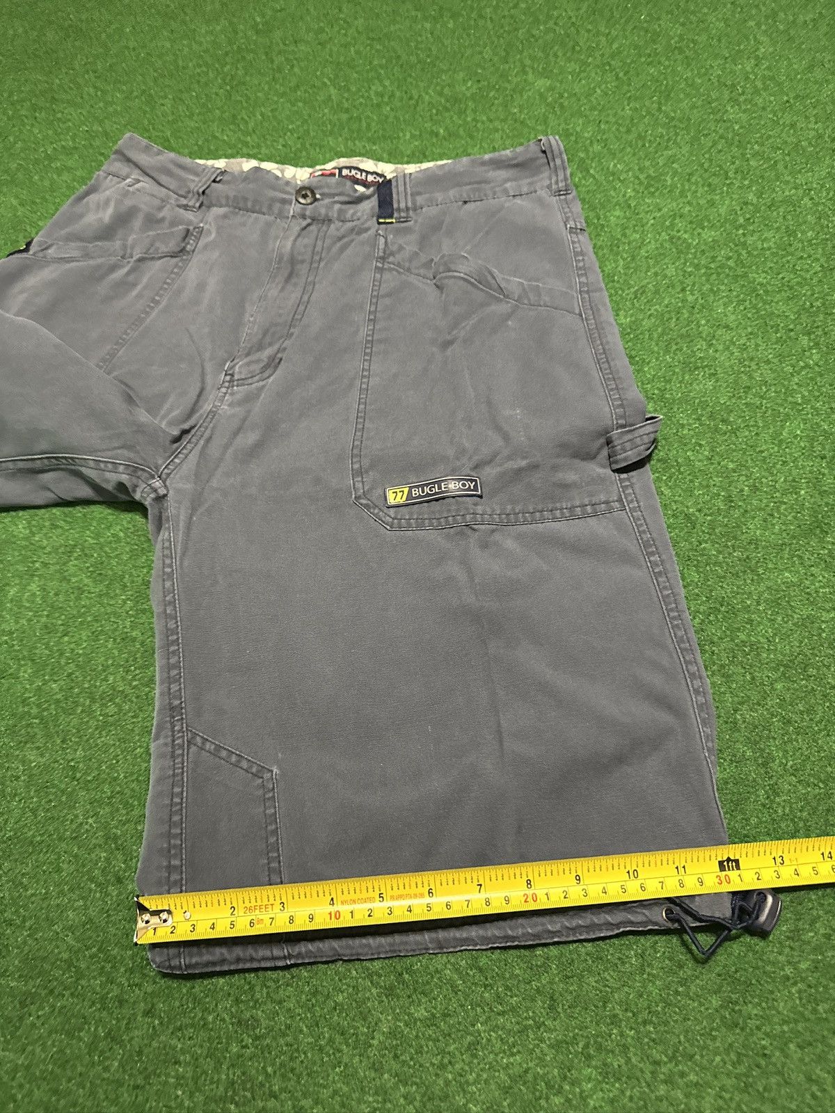 Bugle Boy Bugle Boy Super Baggy Cargo Carpenter 90s Shorts 34 14” Size US 34 / EU 50 - 10 Thumbnail