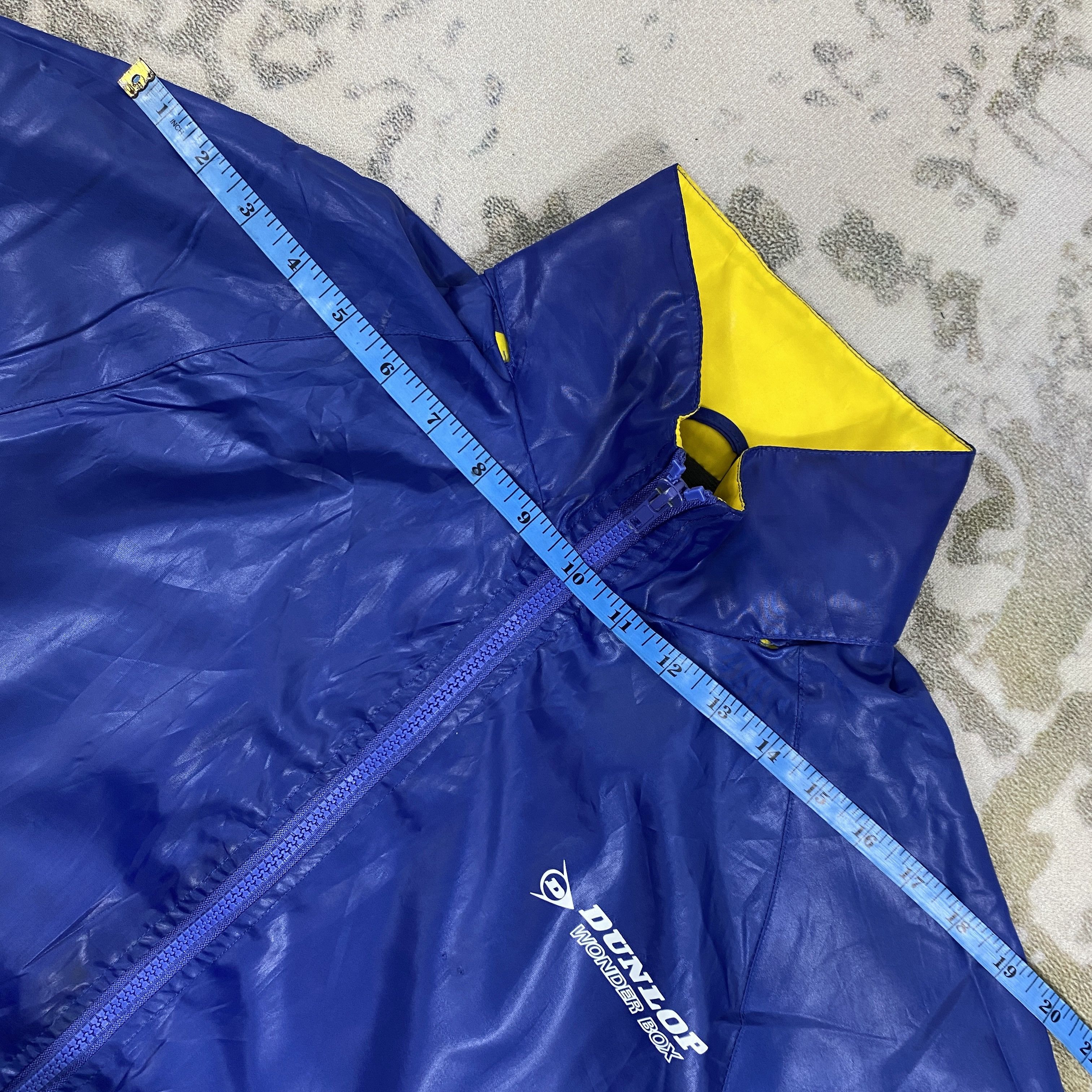 Dunlop Vintage Dunlop Wonder Box Windbreaker Small Jacket- J361 Size US S / EU 44-46 / 1 - 4 Thumbnail