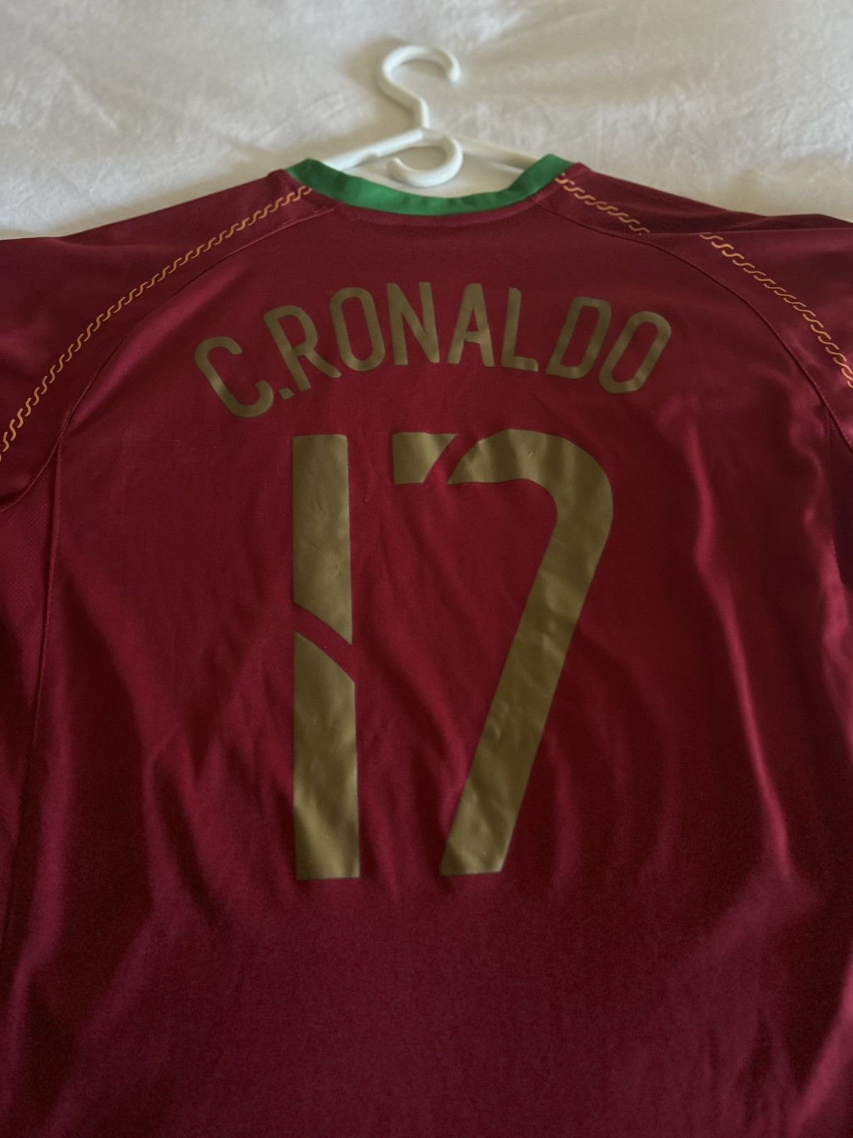Nike Portugal Cristiano Ronaldo Vintage Jersey Size US XL / EU 56 / 4 - 1 Thumbnail