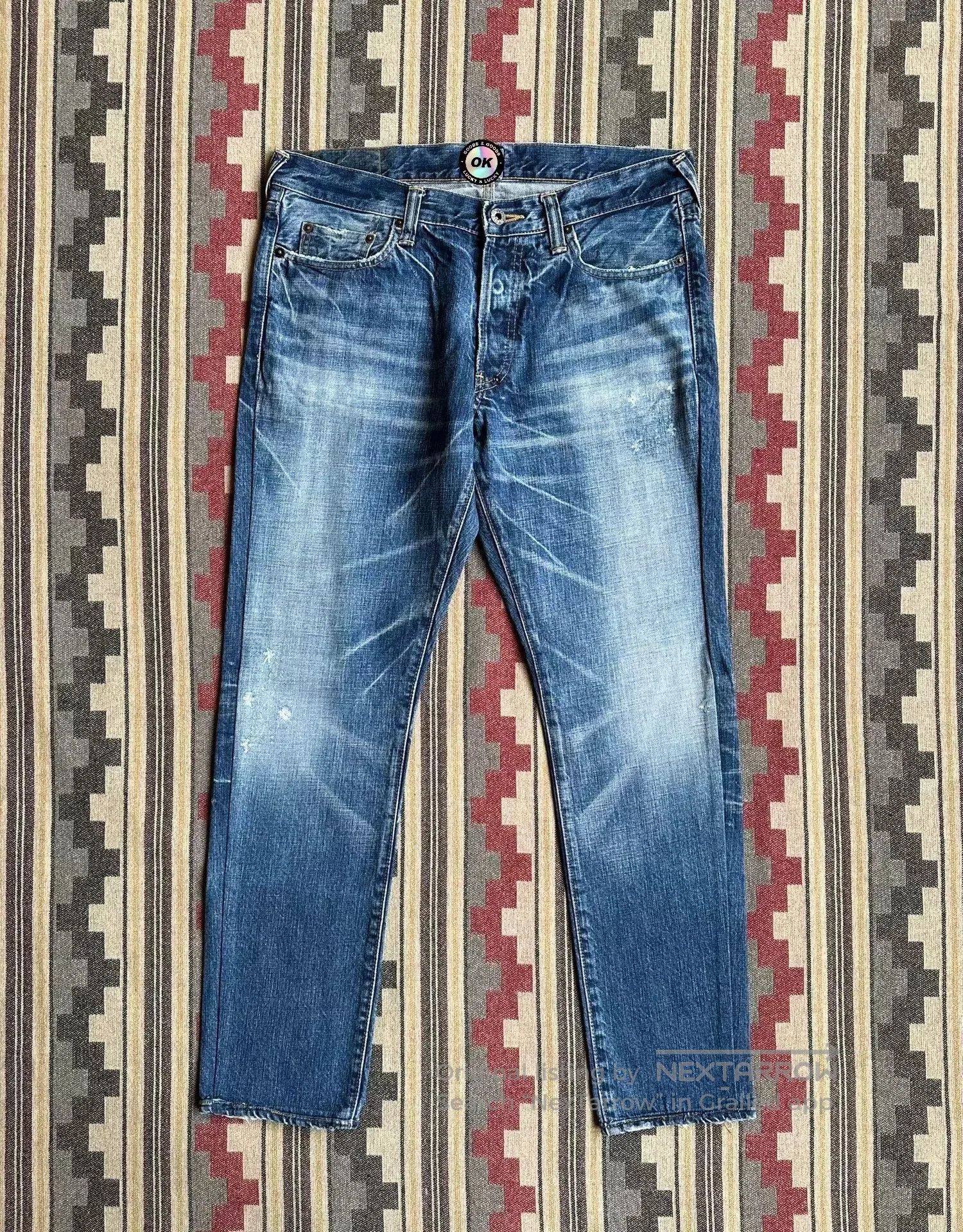 Prps Prps Heavily Washed Distressed Jeans. Size US 32 / EU 48 - 1 Thumbnail