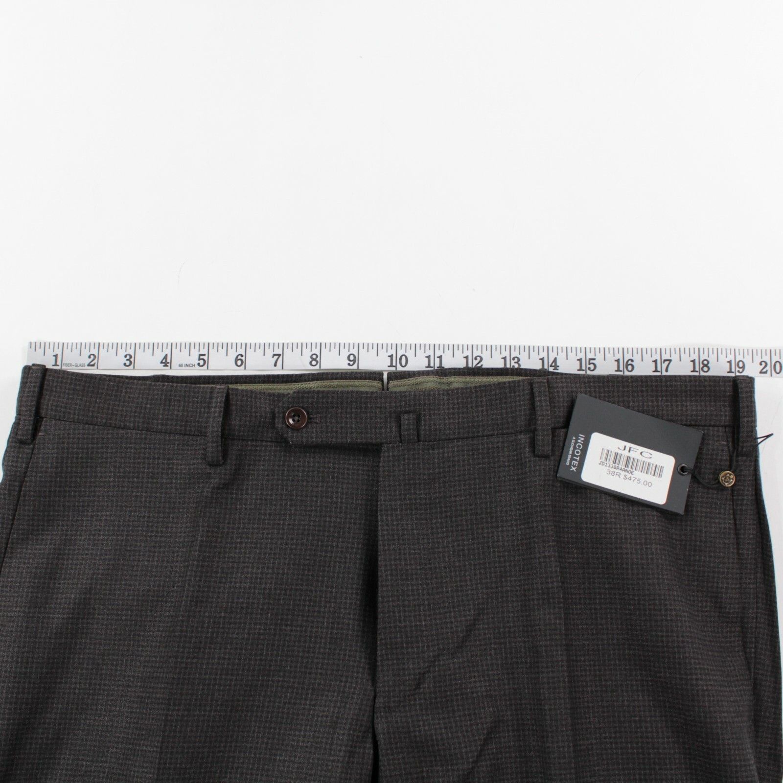 Incotex INCOTEX New with tags Dress Pants Size 38 US In Brown Size US 38 / EU 54 - 4 Thumbnail